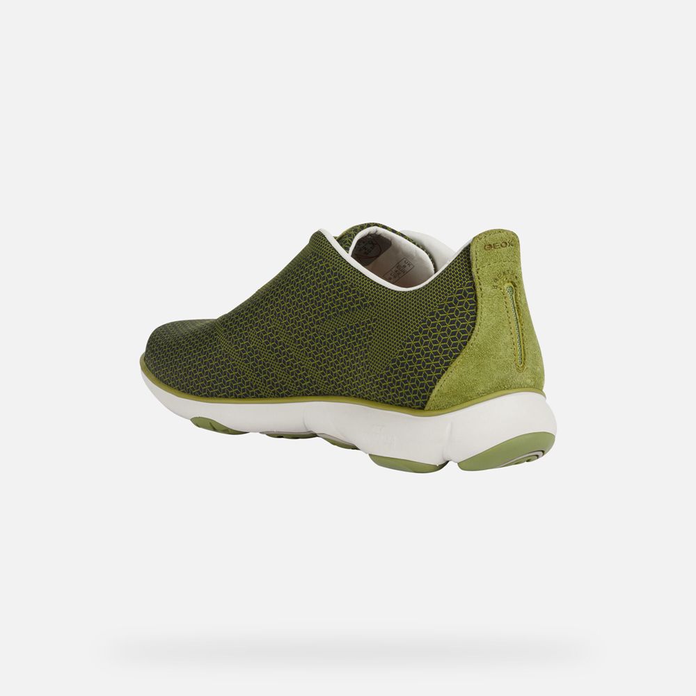 Basket Geox Nebula - Vert Olive - Homme 014397-MKP